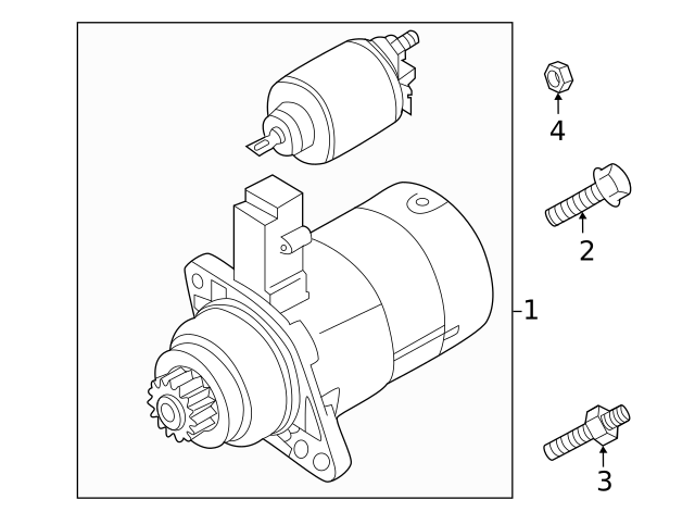 Starter Motor 0AM-911-022-CX