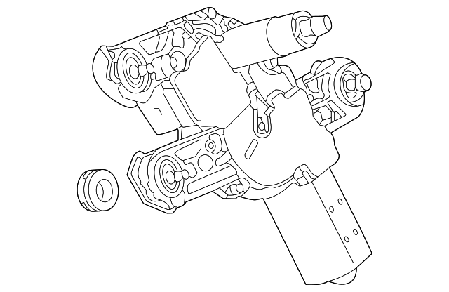 Back Glass Wiper Motor 5H0-955-711-A