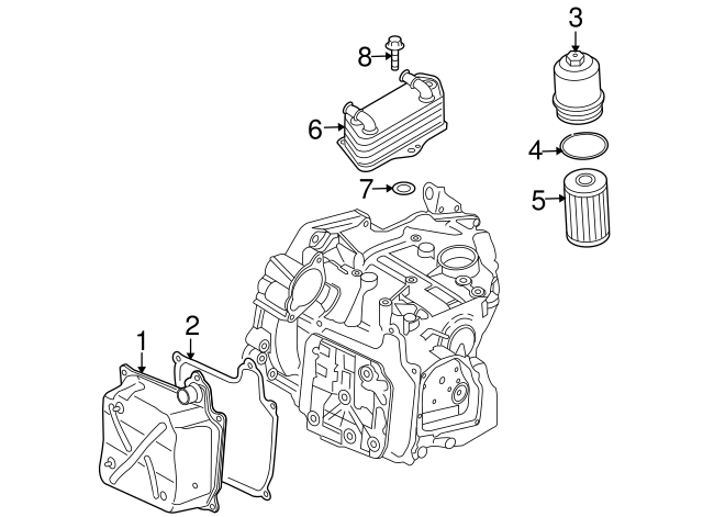 Oil Cooler 02E-409-061-B - View 20