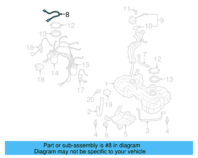 Ground Cable 5N0-971-250-AK - View 13