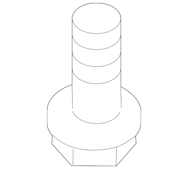 Tank Strap Bolt N-912-296-01 - View 3