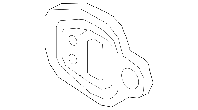 Instrument Panel Air Duct Seal 5Q0-820-061-C