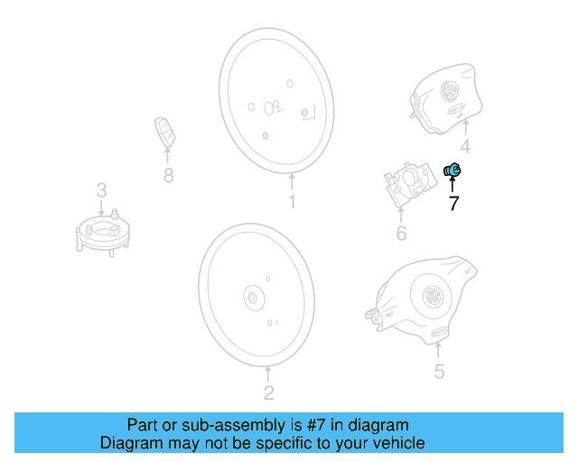 Steering Wheel Bolt N-907-991-02 - View 14