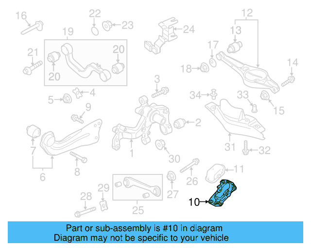 Bracket 1K0-505-130-L - View 42