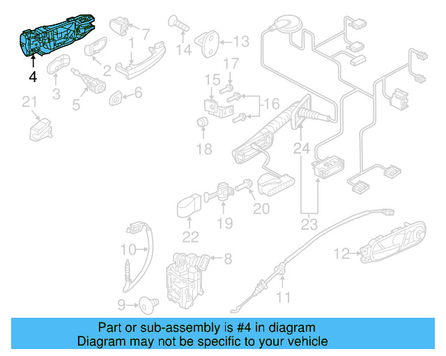 Handle Base 5C5-839-885-D - View 6