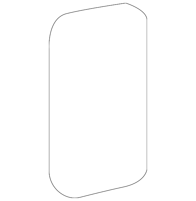 Bumper Cover Insulator 7N0-864-733-A