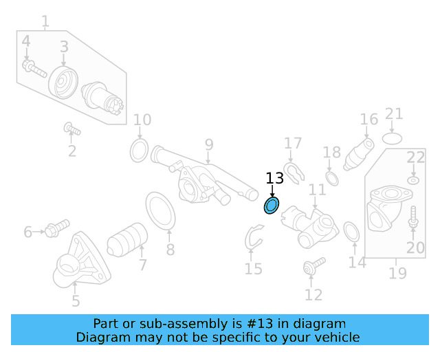 Temp Sensor Retainer Spring 032-121-142 - View 66