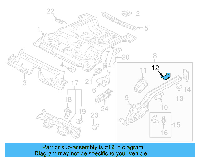Reinforcement 5Q0-804-795 - View 8