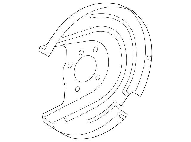 Splash Shield 5Q0-615-612-F - View 17