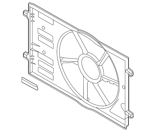 Fan Shroud 5WA-121-205