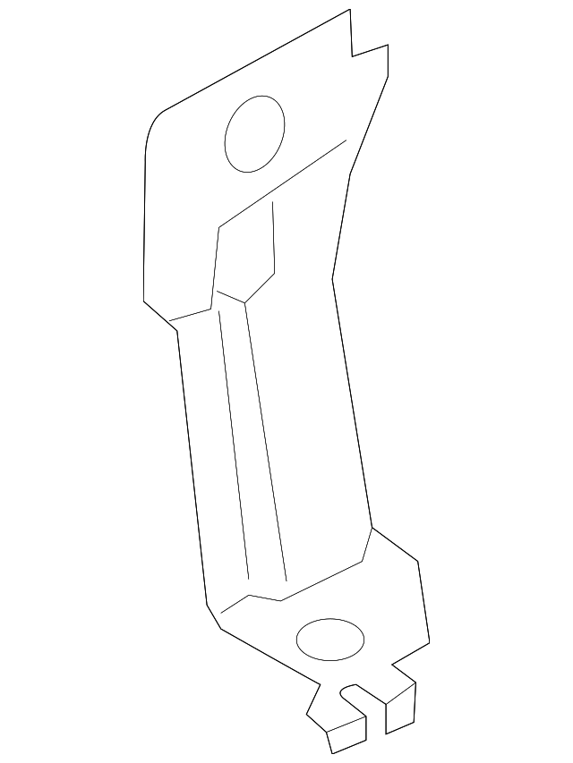 Retaining Bracket 5Q0-906-129 - View 2
