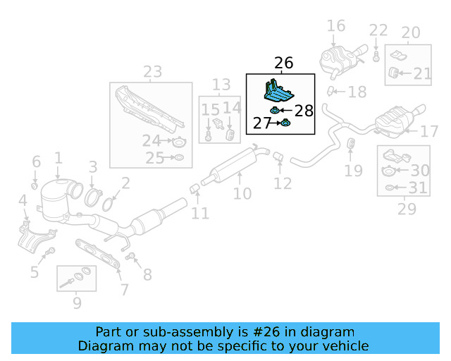 Floor Pan Heat Shield 5Q0-825-729-C - View 4