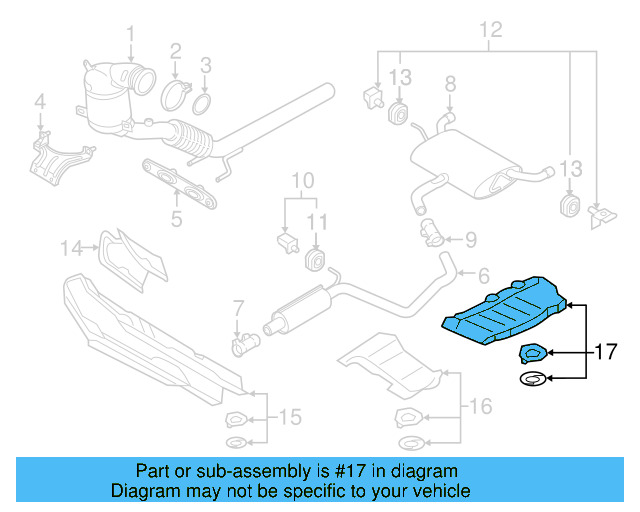 Heat Shield 5Q0-825-701-E - View 19