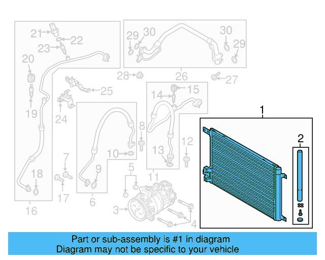 A/C Condenser 5QM-816-411-B - View 19