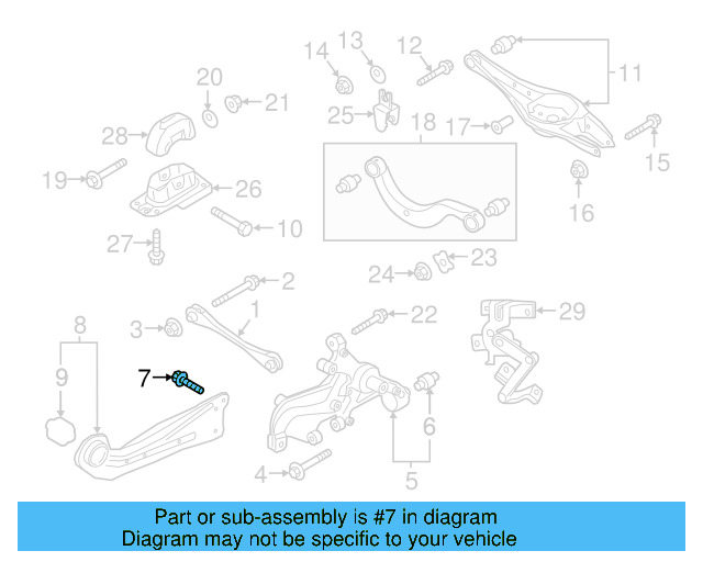 Knuckle Bolt WHT-005-747 - View 14