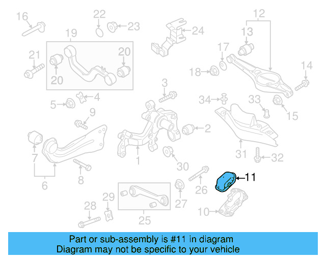 Bracket Cap 1K0-501-475 - View 17