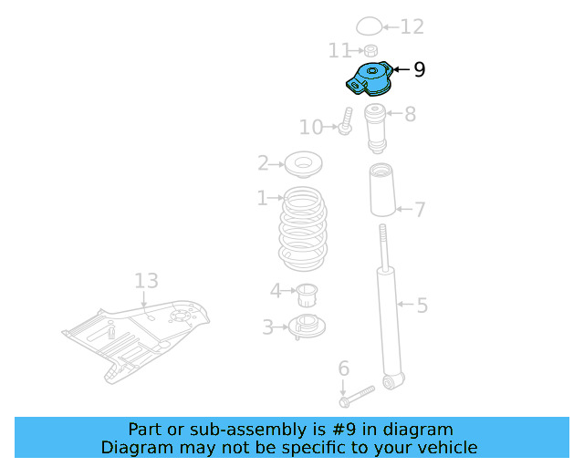 Shock Mount 5Q0-513-353-K - View 5