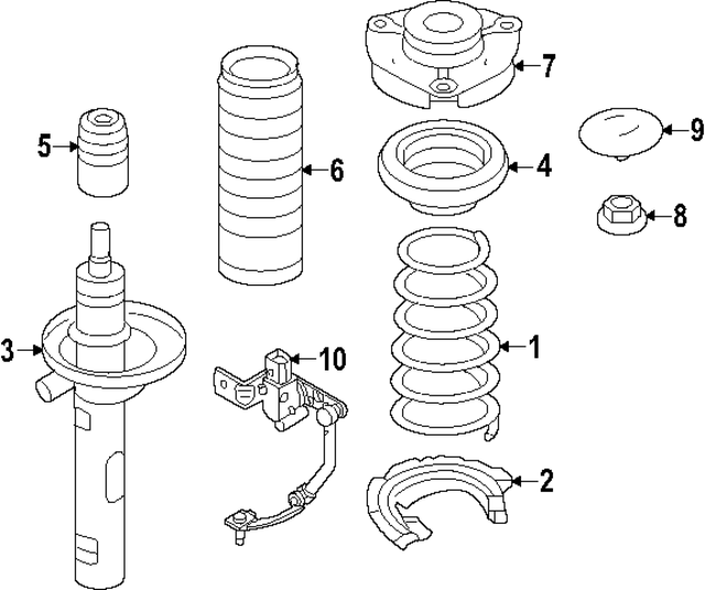 Bearing 5Q0-412-249-F - View 2