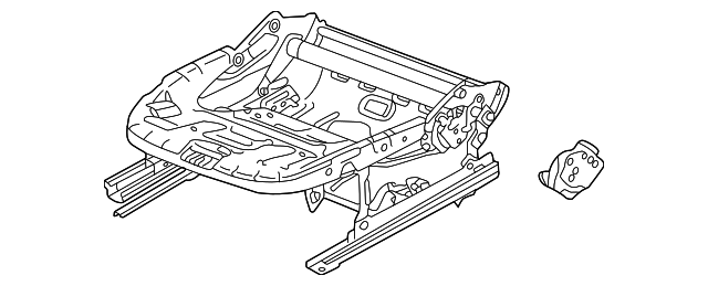 Seat Frame 5WA-881-105-D - View 2