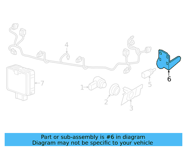 Temp Sensor Bracket 5M0-820-536-A - View 19