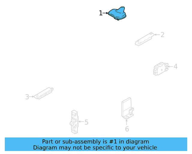 Antenna Assembly 5WA-035-507-C-041