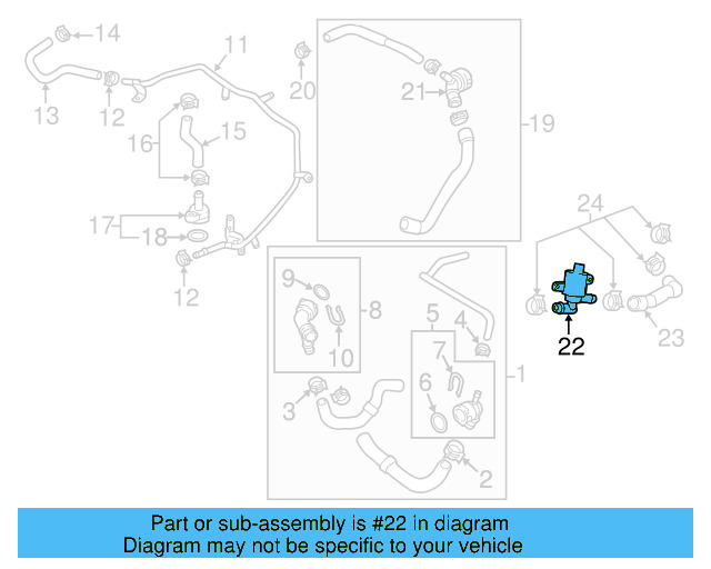 Solenoid Valve 4H0-121-671-D - View 14