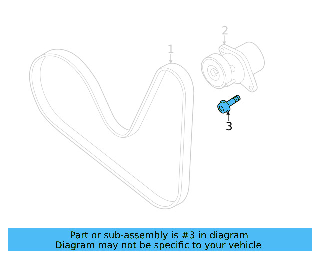 Belt Tensioner Bolt N-107-663-01 - View 18
