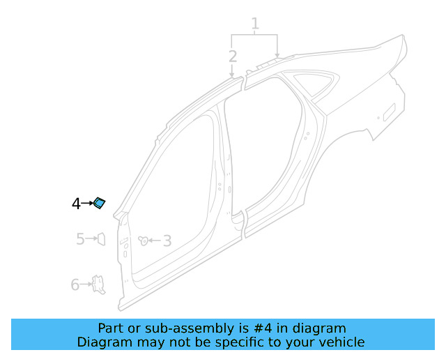 Aperture Panel Bracket 17A-810-396 - View 3