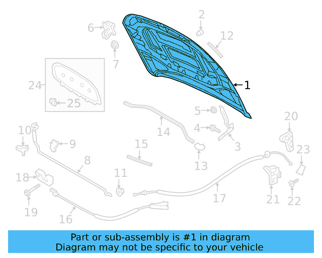 Hood 17A-823-031 - View 3