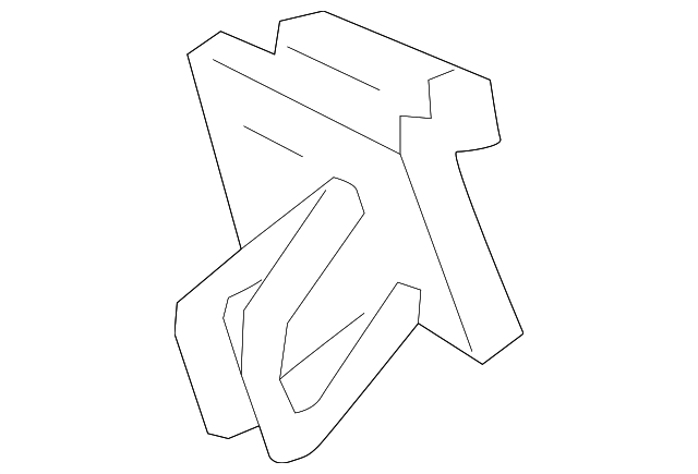 Hood Latch Striker Plate 17A-823-186