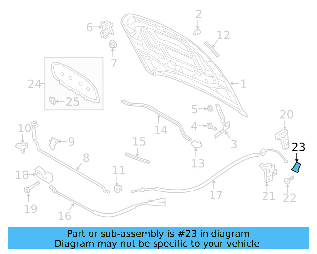 Fender Liner Nut WHT-004-694 - View 40