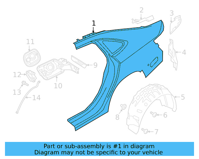 Quarter Panel 17A-809-843 - View 5