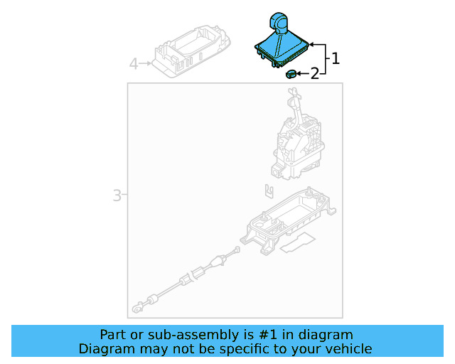 Shift Knob 17B-711-113-C-DWD - View 5