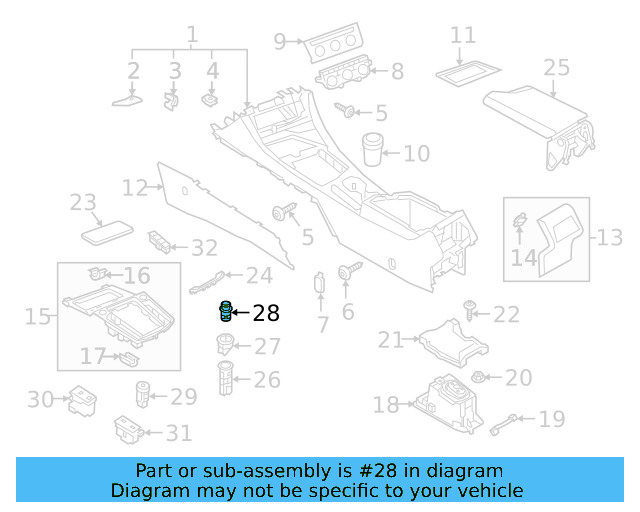 Cigarette Lighter Element 1J0-919-307-9B9 - View 16