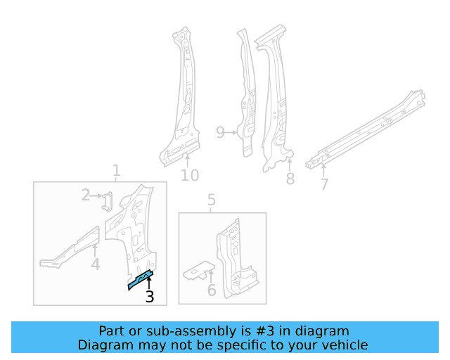 Jacking Bracket 5Q0-802-847 - View 2