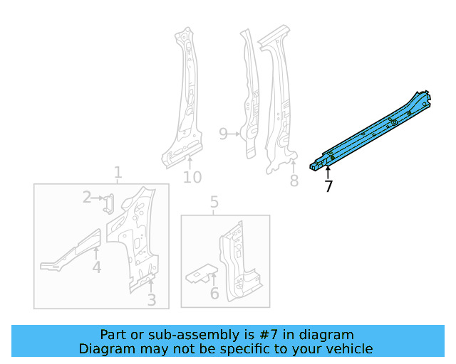 Inner Rocker 17A-809-377 - View 5