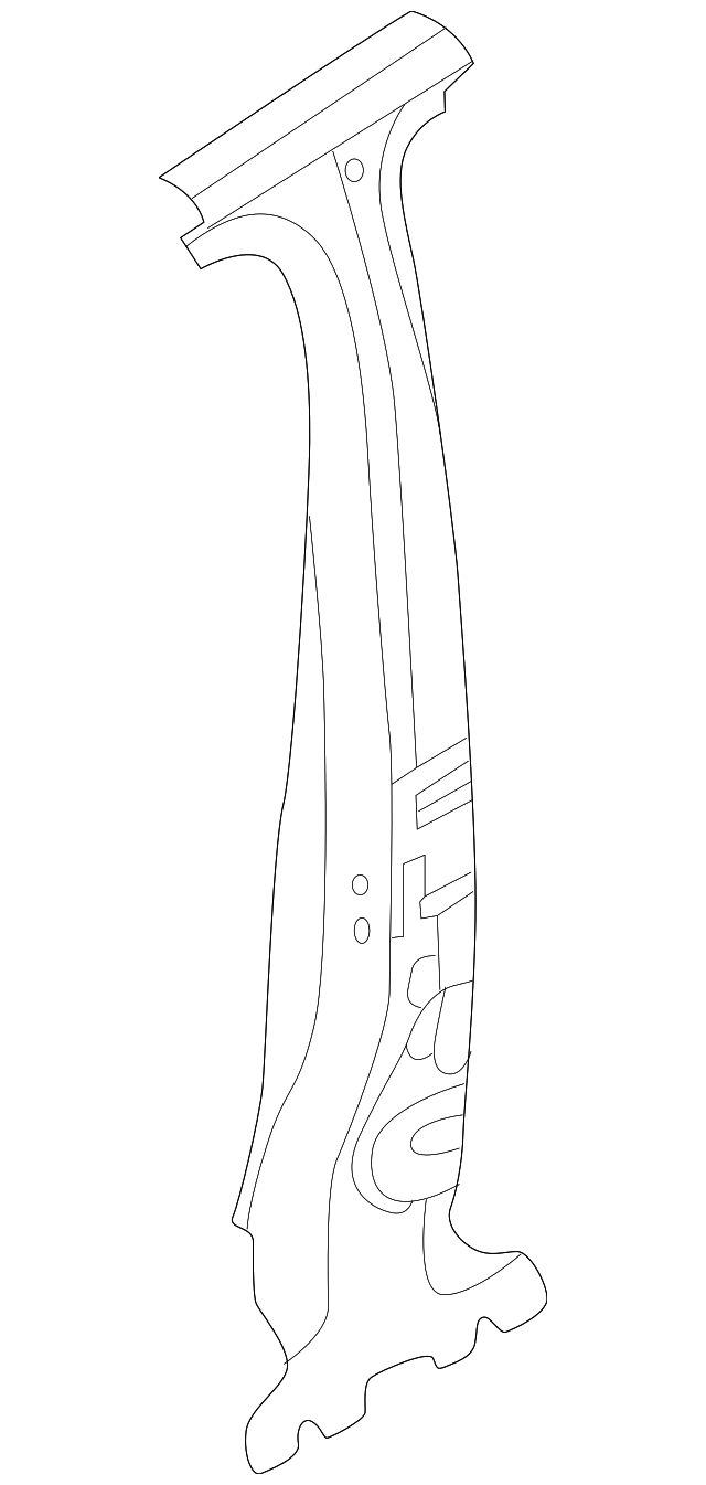 Pillar Reinforced 5WA-804-911-A - View 7