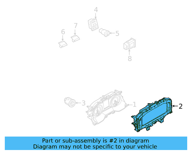 Cluster Assembly 2GJ-920-410-A - View 3