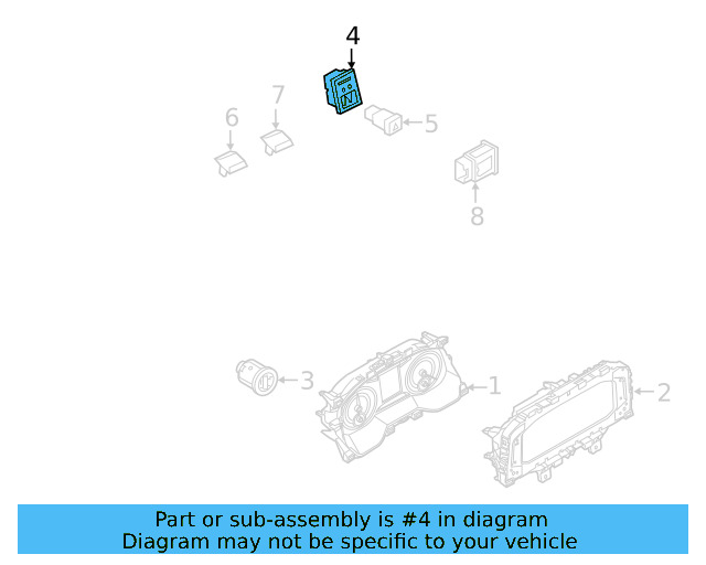Air Bag Lamp 17A-919-225-C-RDW - View 3