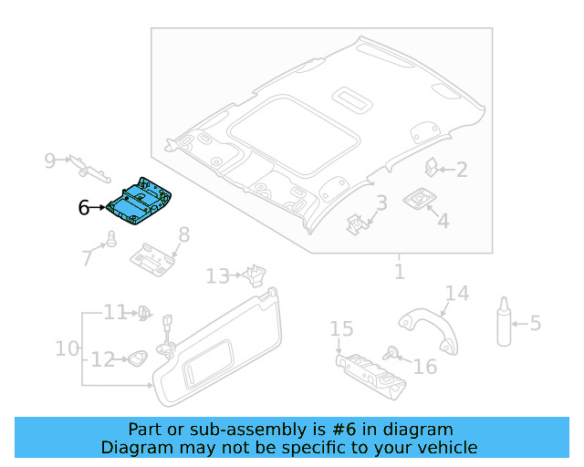 Handle, Inside Screw N-909-632-02 - View 11