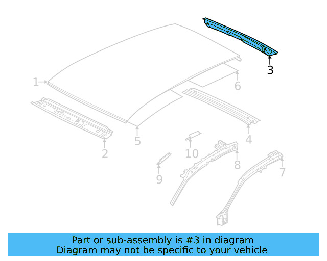 Rear Header 17A-817-163 - View 4