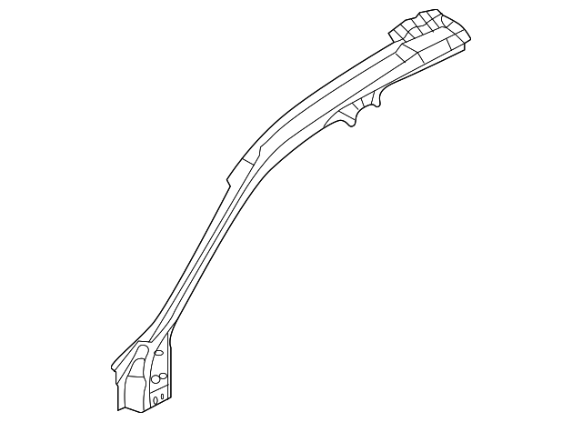 Pillar Reinforced 5WA-804-911-A - View 10