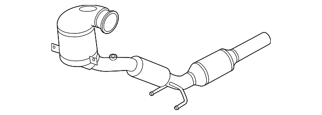 Catalytic Converter 5QM-254-501-G