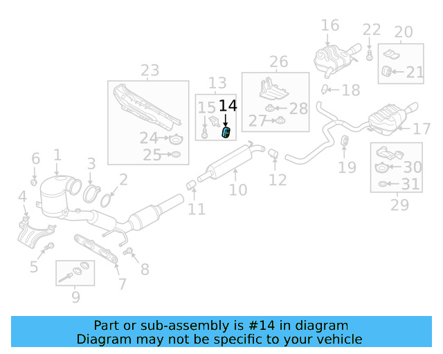 Front Hanger Retainer Ring 1K0-253-147-F - View 13