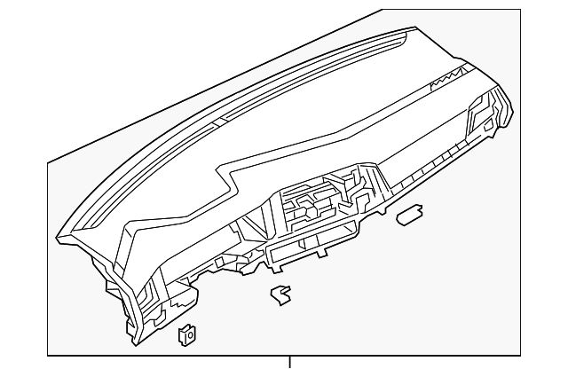 Instrument Panel 17B-857-003-E-RA3 - View 4