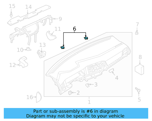 Grommet 5C5-857-949 - View 21