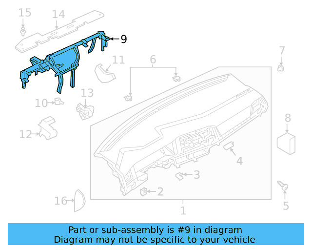 Reinforced Beam 17B-857-017-A-041 - View 3