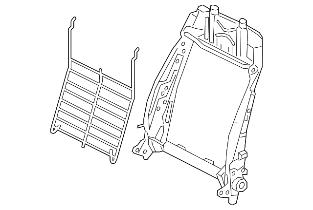 Seat Back Frame 5QM-885-503-E