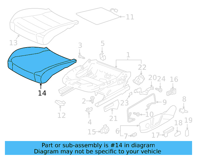 Seat Cover 17A-881-405-D-ZVB
