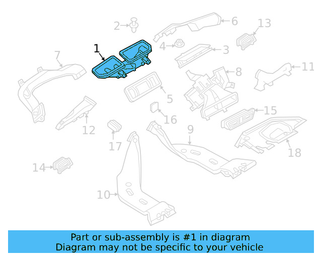 Defroster Duct 17A-819-063 - View 3